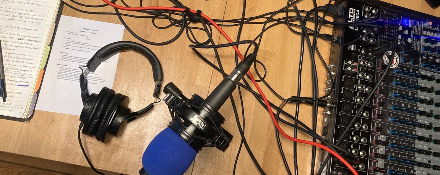 Image du studio radio